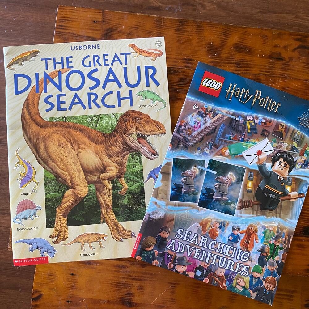 Bundle of 2 Large Paperback Search Books